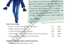 Comparative Reading Comprehension - Esl Worksheetigiralt in Comparison Reading Comprehension Worksheets