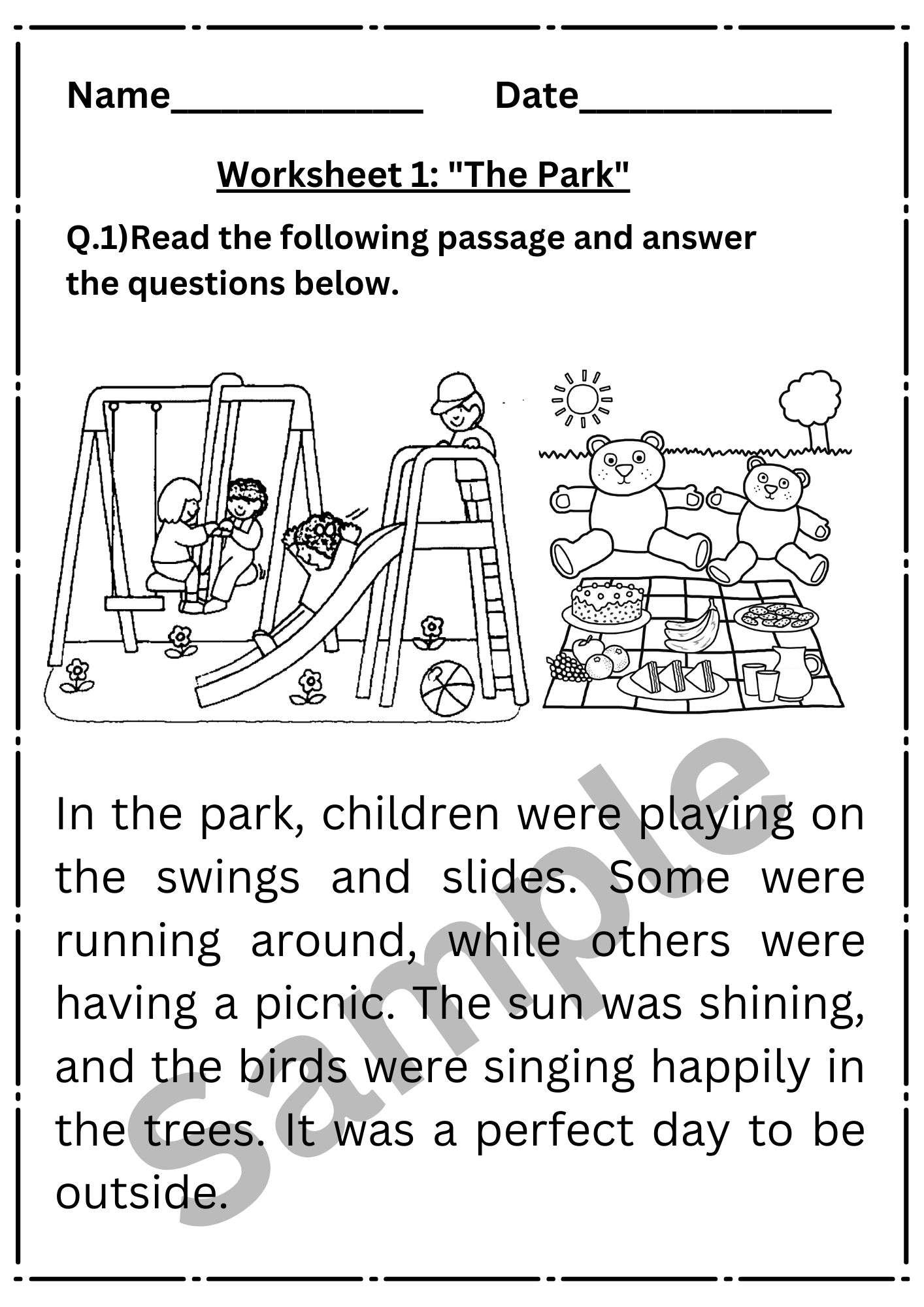Comprehension Exercises pertaining to Worksheet To Improve Reading Comprehension