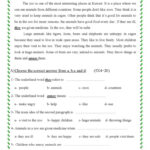 Comprehension Passage For Grade 6 Ge…: English Esl Worksheets Pdf Inside Reading Comprehension Worksheets With Paragraphs For 6Th Grade