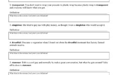 Context Clues Worksheet 1.6 | Reading Activity with regard to Context Clues Reading Comprehension Worksheet