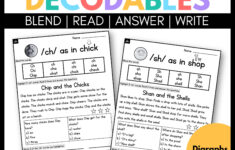 Digraphs Decodable Passages With Blending Comprehension And in Digraph Review Reading Reading Comprehension Worksheets Ufli