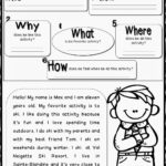 Discover 10 5W1H And Teaching Reading Ideas | 2Nd Grade Reading With 5w Reading Comprehension Worksheets