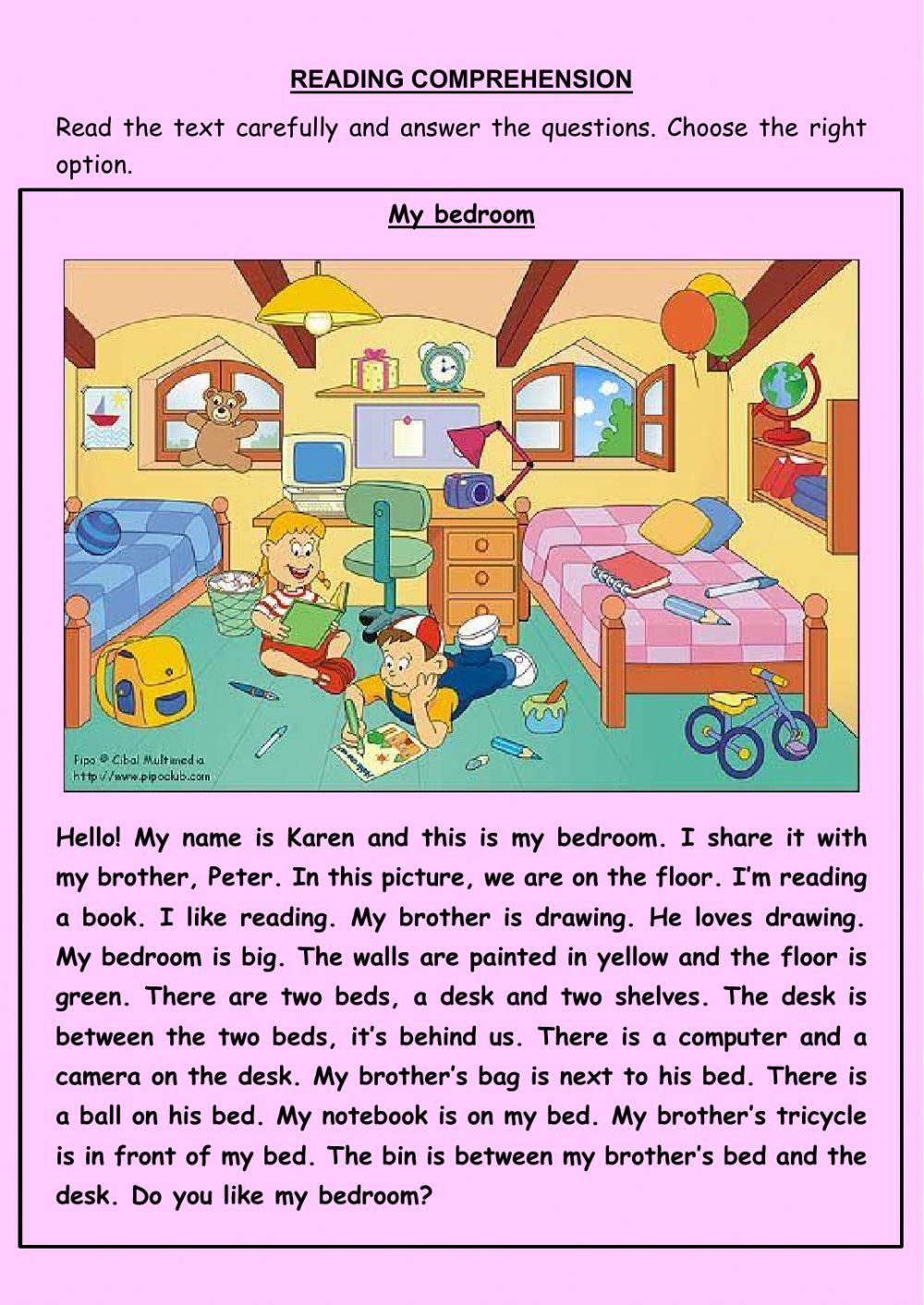Discover 23 3Rd Grade Reading Comprehension Worksheets Ideas On pertaining to Preposition Reading Comprehension Worksheets