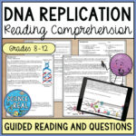 Dna Replication Reading Comprehension   Classful Regarding Dna Reading Comprehension Worksheet