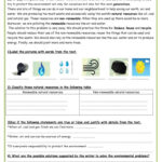 Earth Day Reading For Detail (Dee…: English Esl Worksheets Pdf & Doc Within Natural Resources Reading Comprehension Worksheet