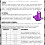 Earth Science 3   Minerals Reading Comprehension Worksheet   Studocu Throughout Minerals Reading Comprehension Worksheet Answer Key