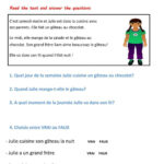 Easy French Reading Passages Best Sale Inside French Reading Comprehension Worksheets