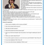 Easy Reading   The Tasty Work Of Art…: English Esl Worksheets Pdf Pertaining To Reading Comprehension Worksheet B1