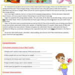 Eat Healthy Food. Reading For Detail…: English Esl Worksheets Pdf Pertaining To Reading Comprehension Worksheet About Food