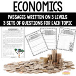 Economics Reading Passages And Questions | Print And Digital With Economics Reading Comprehension Worksheets