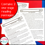 Election Day Reading Comprehension Activities Passages Worksheets In Election Day Reading Comprehension Worksheet