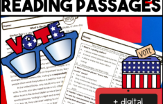 Election Day Reading Comprehension Activities Passages Worksheets throughout Election Day Reading Comprehension Worksheet