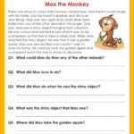 English Worksheets For Grade 1| Reading Comprehension With English Reading And Comprehension Worksheets