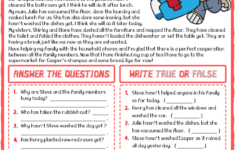 Esl Reading Comprehension Worksheet: Present Perfect Tense throughout Reading Comprehension Present Perfect Worksheets