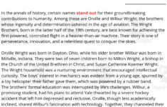 Esl Reading Comprehension + Writing Activity - Wright Brothers regarding Wright Brothers Reading Comprehension Worksheet