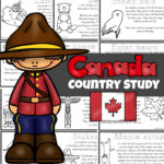 🍁 Free Printable Canada For Kids Reader To Color, Read, And Learn! Throughout Canadian Culture Reading Comprehension Worksheets