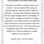 Facts About The American Flag Throughout American Flag History Reading Comprehension Worksheets