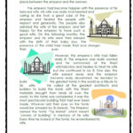 Famous Landmark ( Taj Mahal): English Esl Worksheets Pdf & Doc Pertaining To Taj Mahal Reading Comprehension Worksheet
