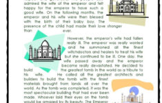 Famous Landmark ( Taj Mahal): English Esl Worksheets Pdf &amp; Doc pertaining to Taj Mahal Reading Comprehension Worksheet