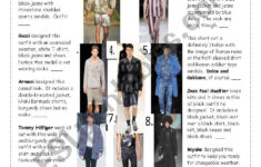 Fashion Designer Reading Exercise Pet Style - Esl Worksheet with regard to Fashion Reading Comprehension Worksheets Liveworksheets