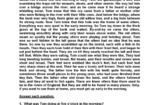 Fifth Grade Reading Worksheets | Improve Fluency &amp; Vocabulary in Reading Comprehension Worksheet 5th Grade