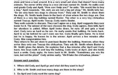 Fifth Grade Reading Worksheets | Improve Fluency &amp; Vocabulary intended for Grade 5 Reading Comprehension Worksheet the Pet Shop