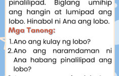 Filipino Reading Materials With Comprehension Questions Set 11 throughout Reading Comprehension Worksheet In Filipino