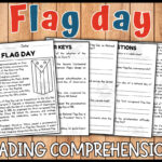 Flag Day Reading Comprehension | June Comprehensive Worksheets Inside Flag Day Reading Comprehension Worksheets