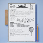 Flag Day Reading Comprehension Worksheet: Grades 2 6 (Pdf Download With Flag Day Reading Comprehension Worksheets