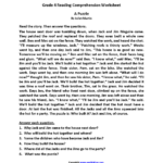 Fourth Grade Reading Worksheets | Improve Fluency & Comprehension Within Reading Comprehension Worksheets For 4Th Graders