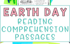Free Earth Day Reading Comprehension Worksheets – Missing Tooth Grins throughout Earth Day Reading Comprehension Worksheets Free