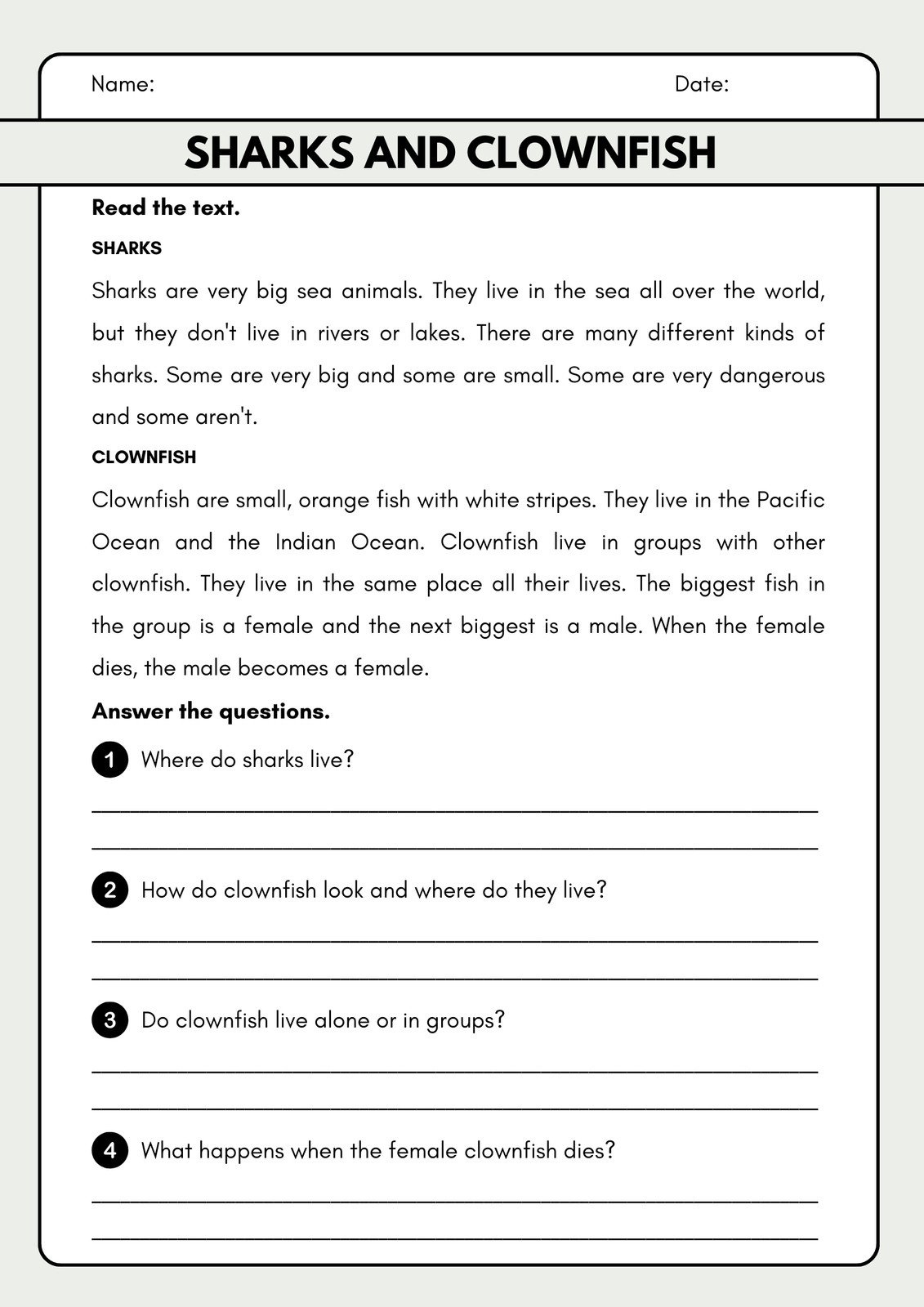 Free Printable 3Rd Grade Reading Worksheet Templates | Canva throughout Reading Comprehension 3rd Grade Worksheets