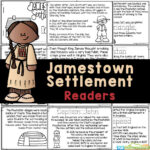 Free Printables Jamestown For Kids Book To Read, Color, And Learn Throughout Jamestown Reading Comprehension Passages Worksheets