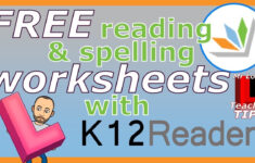 Free Reading And Spelling Worksheets With K12 Reader with regard to K12reader Worksheets