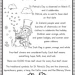 Free St. Patrick'S Day Printables For Kids — Xoxoerinsmith Pertaining To St Patricks Day Reading Comprehension Worksheets Free