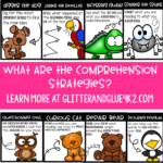 Glitter And Glue 4 K 2: Using Comprehension Strategies: Start For Curious Mind Reading Comprehension Worksheets