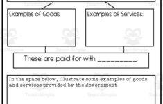 Government Goods And Services Reading Packet with Goods And Services Reading Comprehension Worksheets