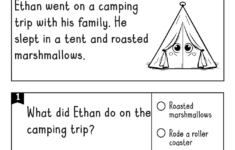Grade 1 Level A Reading Comprehension Worksheets &amp; Printable pertaining to Campfire Reading Comprehension Worksheets Grade 1