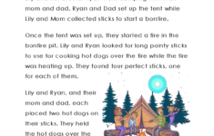Grade 2 Reading Comprehension: The Camping Trip Worksheet - Studocu regarding Camping Reading Comprehension Worksheets With Questions