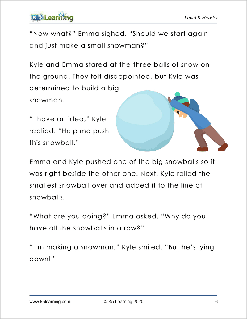 Grade 2 Reading Workbook, Level K2 | K5 Bookstore in Grade 2 Reading Comprehension Worksheet K5 Learning