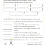 Grade 3 Forms Of Energy Worksheets & Printable Inside Reading Comprehension What Is Energy Live Worksheet