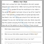 Grade 4 Short Story Worksheets & Printable In Year 4 Quick Reading Comprehension Worksheets