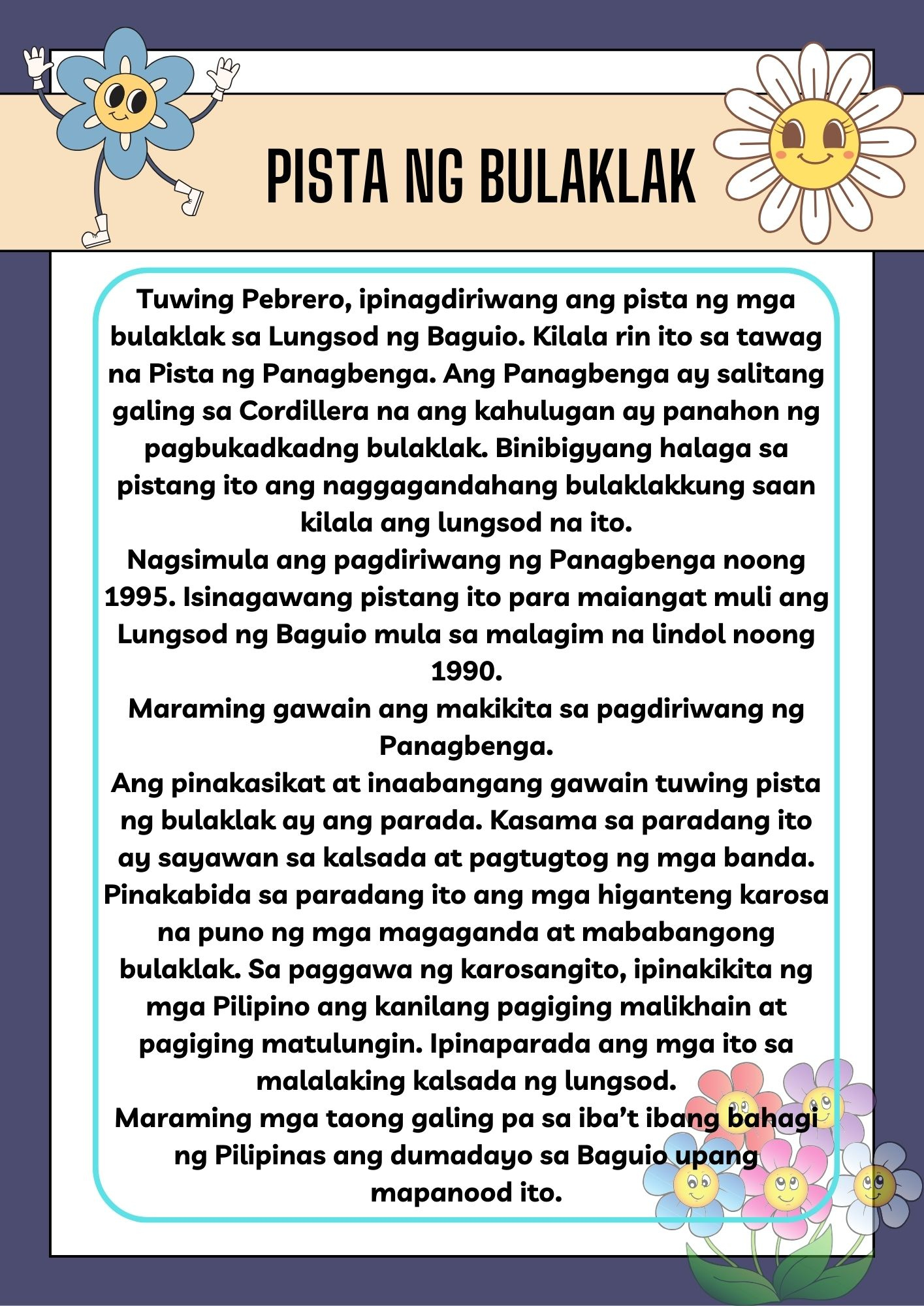 Grade 5- English &amp;amp; Filipino Reading Materials inside Reading Comprehension Worksheet In Filipino