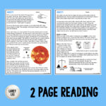 Gravity Guided Reading Worksheet With Answer Key   Laney Lee Inside Gravity Reading Comprehension Worksheets