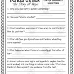 Greek Mythology Packet With Free Greek Mythology Reading Comprehension Worksheets