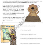 Groundhog Day Reading Comprehension   Esl Worksheetmrsemi Inside Free Groundhog Day Reading Comprehension Worksheets