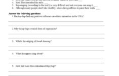 Hip Hop Reading For Detail (Dee…: English Esl Worksheets Pdf &amp; Doc within Hip Hop Reading Comprehension Worksheets
