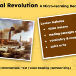 Industrial Revolution | Reading Comprehension Deck | Interactive With Regard To Usa Industrialization Era Reading Comprehension Worksheets