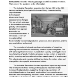 Industrial Revolution Reading Worksheet (Free Editable)   Studocu With Regard To American Industrial Revolution Reading Comprehension Worksheets