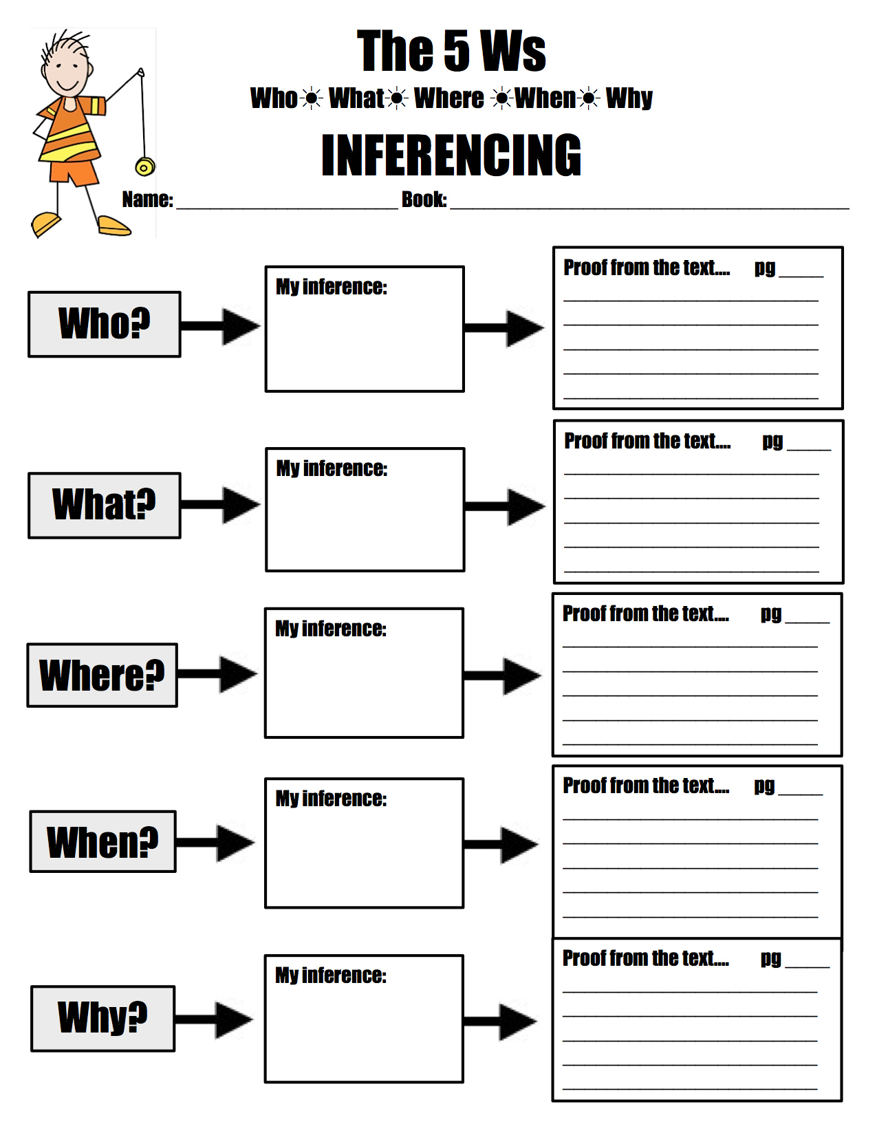 Inference Worksheet | Plasq throughout 5 Ws Reading Comprehension Worksheet